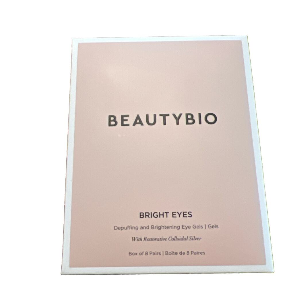 BeautyBio Bright Eyes Depuffing + Brightening Eye Gels - Box of 8 Pairs - Sealed